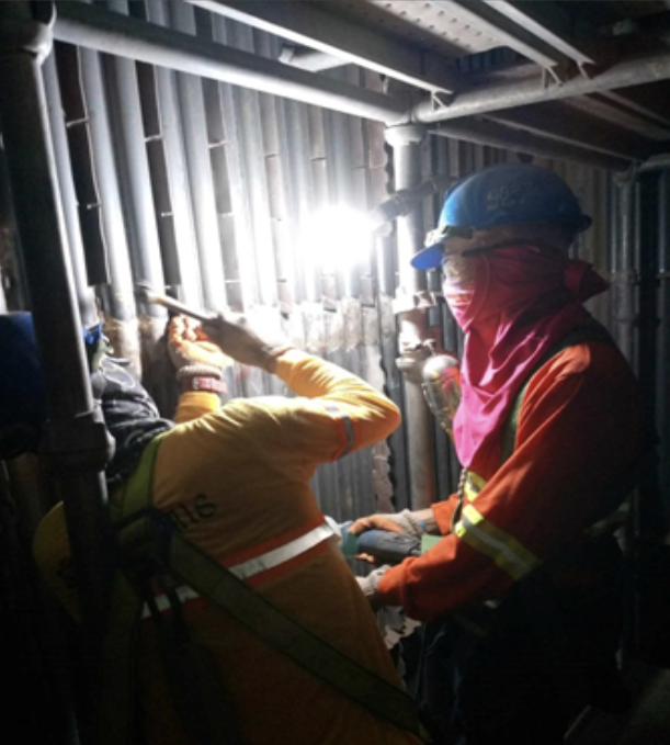 Grid Plates Installation