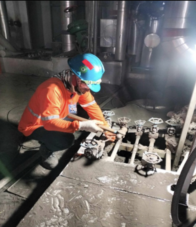 Inspection and Repair of Stem Trap