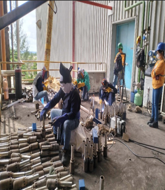 Full Welding of Air Plenum Nozzle